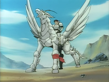 B't X, el Guerrero y su Máquina